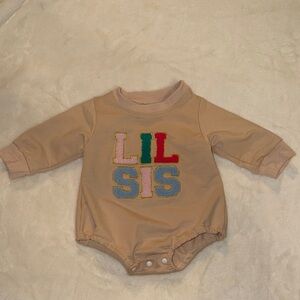 Lil Sis Tan Kids Bodysuit
